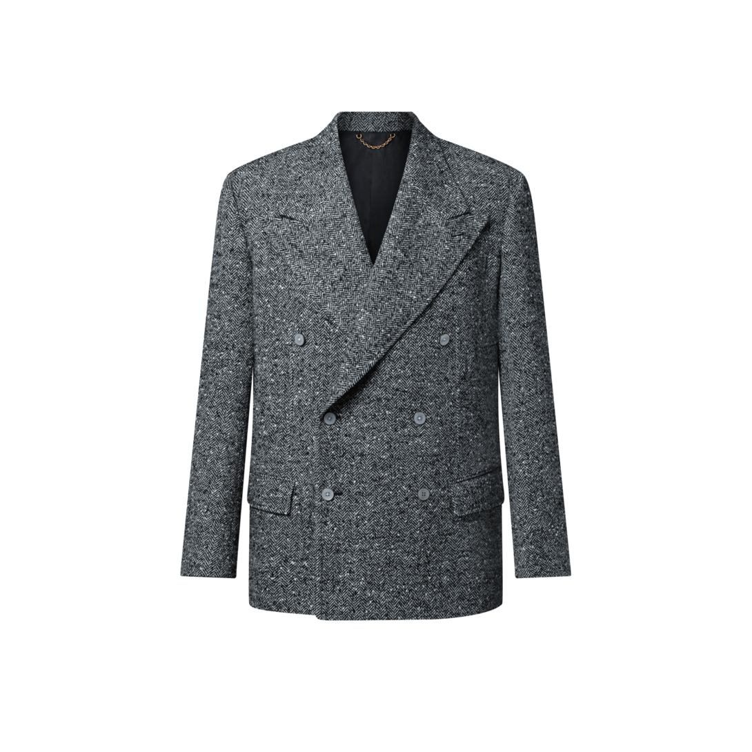 【THE MOZZ】Loui Tweed Jacket Malletage Tweed Jacket - Women - Ready-to-Wear | LOUIS VUITTON ®